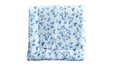 Muslin Swaddle Blanket - Fig - Indigo Blue