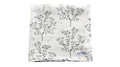 Muslin Swaddle Blanket - Snowberry - Inky Black Grey